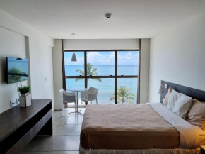 Flat Frente Mar c Limpeza Diária | R601